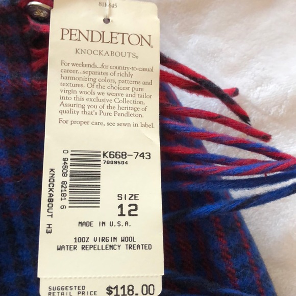 Ladies Pendleton Skirt - New! - Picture 5 of 7